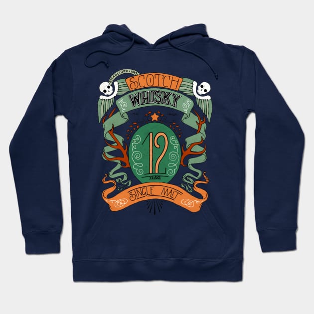 Scotch Whisky Hoodie by eliasanmar